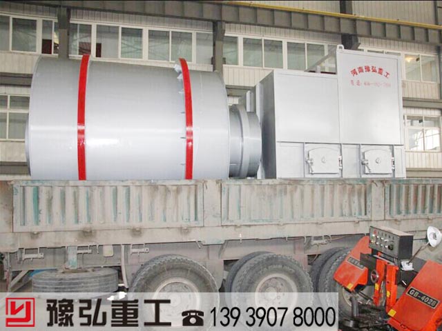 云南客戶考察三回程烘干機(jī)現(xiàn)場圖